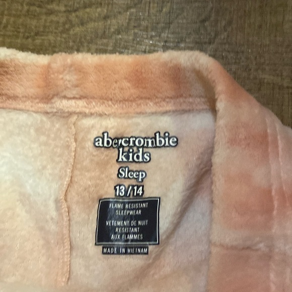 EUC Abercrombie   pink white tie dye  pj pants - Picture 1 of 3